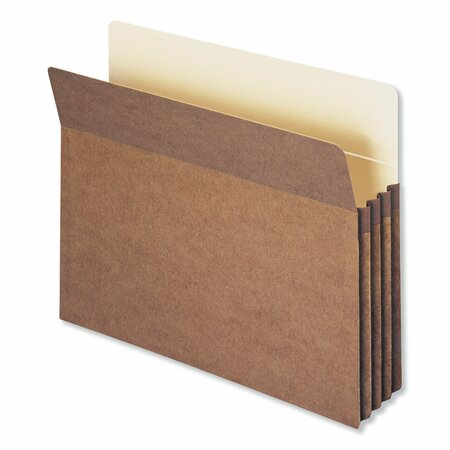 SMEAD Pocket Folder, 3.5", Red, PK50 73805